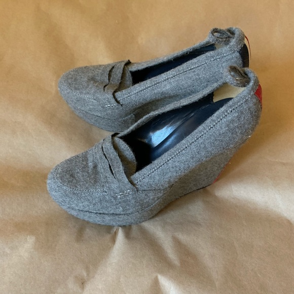 Thom Browne & Brooks Brothers wool wedge loafer - Picture 2 of 7